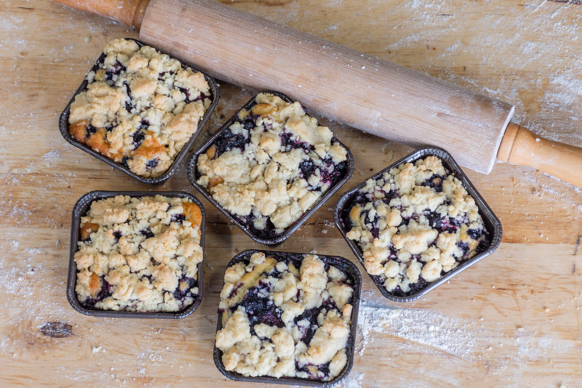 Blueberry Cinnamon Combo 6 each Sprout Creek Bakery